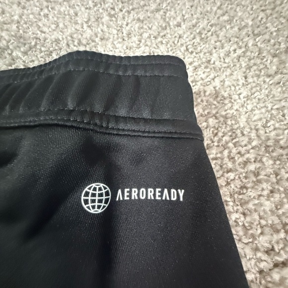 NWT Adidas Women’s Black White Aero ready Track Workout Pants – Size Small - Picture 4 of 9